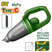 Беспроводной пылесос для авто 8V 0,45L зарядка через USB type-C; JDLV0801 Jadever