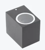 Фасадный светильник max.35W GU10 IP44 68x92x81mm черный PL-12681P PANLIGHT