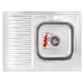 Кухонная мойка Zerix Z8060L-08-180MD (MICRO DECOR) 