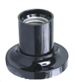 Патрон карболитовый накладной E27 прямой  TDM