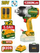 Аккумуляторный ударный гайковерт 20V 1280Nm  JDCD1B128  Jadever