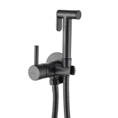 Встроенный смеситель для биде, BIDETTA BLACK, Invena, Польша