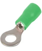 Изолированный наконечник e.terminal.stand.rv2.2.6.green 1.5-2.5 кв.мм, зеленый