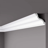 Плинтус потолочный D40 LX -165 100x100мм 2м