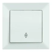 Выключатель 1P 10A на два направления белый CANDELA Mutlusan