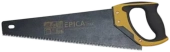Широкая ножовка для дерева с пластиковой рукояткой 400мм 7TPI, EP-30153, Epica Star