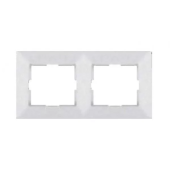 Рама двойная Meridian Viko by Panasonic. Белый