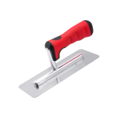 Гладилка из нержавеющей стали с прорезиненной эргономичной рукояткой  240*100мм, Beorol