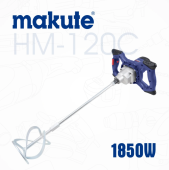 Миксер строительный электрический 1850W, диаметр мешалки К3 120мм, 0-700 об/мин, MAKUTE