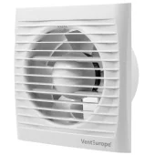 Вентилятор вытяжной осевой Vent Europe EASY 100 d.100 мм, 14 Вт, белый, пластиковый