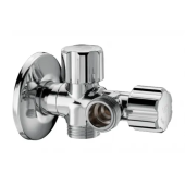 Угловой клапан с двумя фланцами, MxMxM 1/2'', Италия