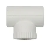 Тройник ППР переходной d25х1/2'Вх25 белый. MPN