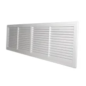 Вентиляционная прямоугольная решетка D/430*110 RW, белый, пластик ABS