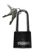 Замок навесной  38mm темно серый  BULMAX