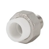 Американка ППР d20X3/4''H белый EMIRPLAST