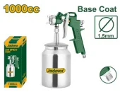 Краскопульт пневматический с нижним бачком 1000cc 119-200L/min; Jadever