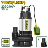 Насос дренажный 220-240V 750W 13m 300L/min; JDWPWA03 Jadever