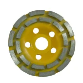 Диск шлифовальный для бетонных поверхностей, "чашка", двухрядный, Ø180мм, EP-10360, Epica Star