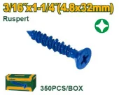 Саморез с покрытием Ruspert, GIPS-CARTON 4.8*32мм(350шт) JDXSQ911 Jadever