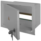 Шкаф металлический (165х260х100) встраиваемый, с замком