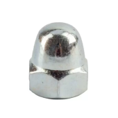 Гайка колпачковая М-12 сталь 5, оцинкованная