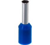 Наконечник гильза E2508 2.5мм2 с изолированным фланцем IEK