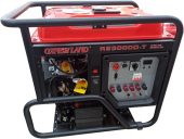 Электрогенератор на бензине 220/380V 27HP, 17-18kW, Двух-цилиндровый V-образ OHV, R23000D-T, GX NewLand