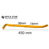 Ломик гвоздодер усиленный L=450мм, EP-20092, Epica Star