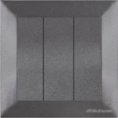 Выключатель 3P 10A антрацит CANDELA Mutlusan