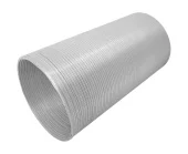 Гофра для вентиляции Ø125 L=1.5 м алюмин., БЕЛЫЙ G125B-1.5 Europlast