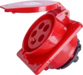 Силовая розетка, встраиваемая e.socket.pro.5.16.wall, 5п., 380В, 16А