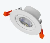 Встраиваемый поворотный светодиодный светильник белый PL-DLR05-W 5Вт 6500K PANLIGHT