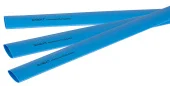 Термоусадочная трубка с клеевым слоем 15,4/5,2, 1м, синяя