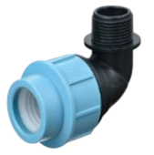 Отвод полиэтиленовый папа ПНД (PE) IFAN Ø32*1/2"