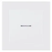 Выключатель 1P+LED alb ALEGRA NILSON белый