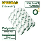 Валики сменные, полиэстер, ворс-12мм, ширина - 230мм (упаковка - 6шт); Jadever