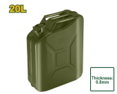 Канистра вертикальная металлическая, 20L; Jadever