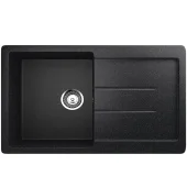 Кухонная мойка ULGRAN U-507 308 черная 77х49.5х19см