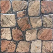 Плитка керамогранит Tuluz M 300*300 мм, матовая, коричневый, камень