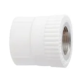 Муфта ППР переходная d20х1/2'В белый. MPN