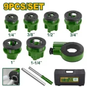 Комплект для нарезки резьбы на трубах 9 шт JDJK1D61 Jadever