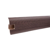 Пластиковый плинтус LIDER 176 Дуб Шоколад
