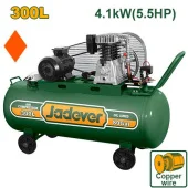 Компрессор воздушный 300L 4,1kW (5,5HP)  8bar  220-240V; JDAP4R33 Jadever