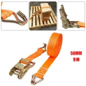 Стяжной ремень с храповым механизмом, полиэстер, 5см*9м, SALI