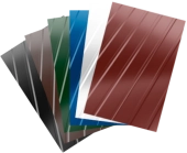 Профилированный лист (профнастил) HP-7 для забора, облицовки, подшивки Roofart