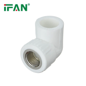 Угол полипропиленовый PP-R комбинированный переход на металл "мама" tip A Ø32мм*3/4"; IFAN