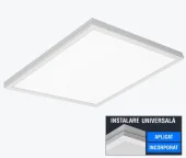Светильник LED  50W 6500K 595x595 PL-PU66-50CW белая IP20