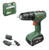 Дрель-шуруповерт на аккумуляторе EasyImpact 19/38 Нм 2.5 Ач (Li-Ion) 18 В 0 - 1630 об/мин Bosch