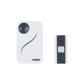 Звонок FUJI-A 220 - 240 В IP20  Белый/Антрацит Horoz