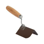 Мастерок угловой внешний, 100*60 мм, нержавеющая cталь "LIDER"